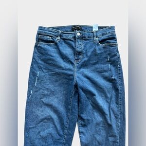 Banana Republic Distressed High-Rise Straight Leg Jeans – Size 31/12
